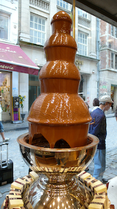 chocolate fountain