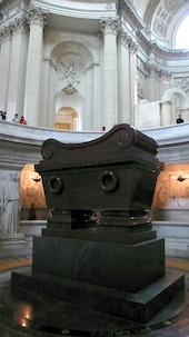 The sarcophagus of Napoleon Bonaparte