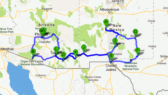 Scottsdale, AZ to Phoenix, AZ - Google Maps