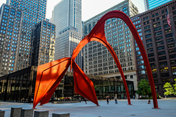 Calder's Flamingo, Chicago